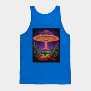 Psychadelic UFO Tank Top